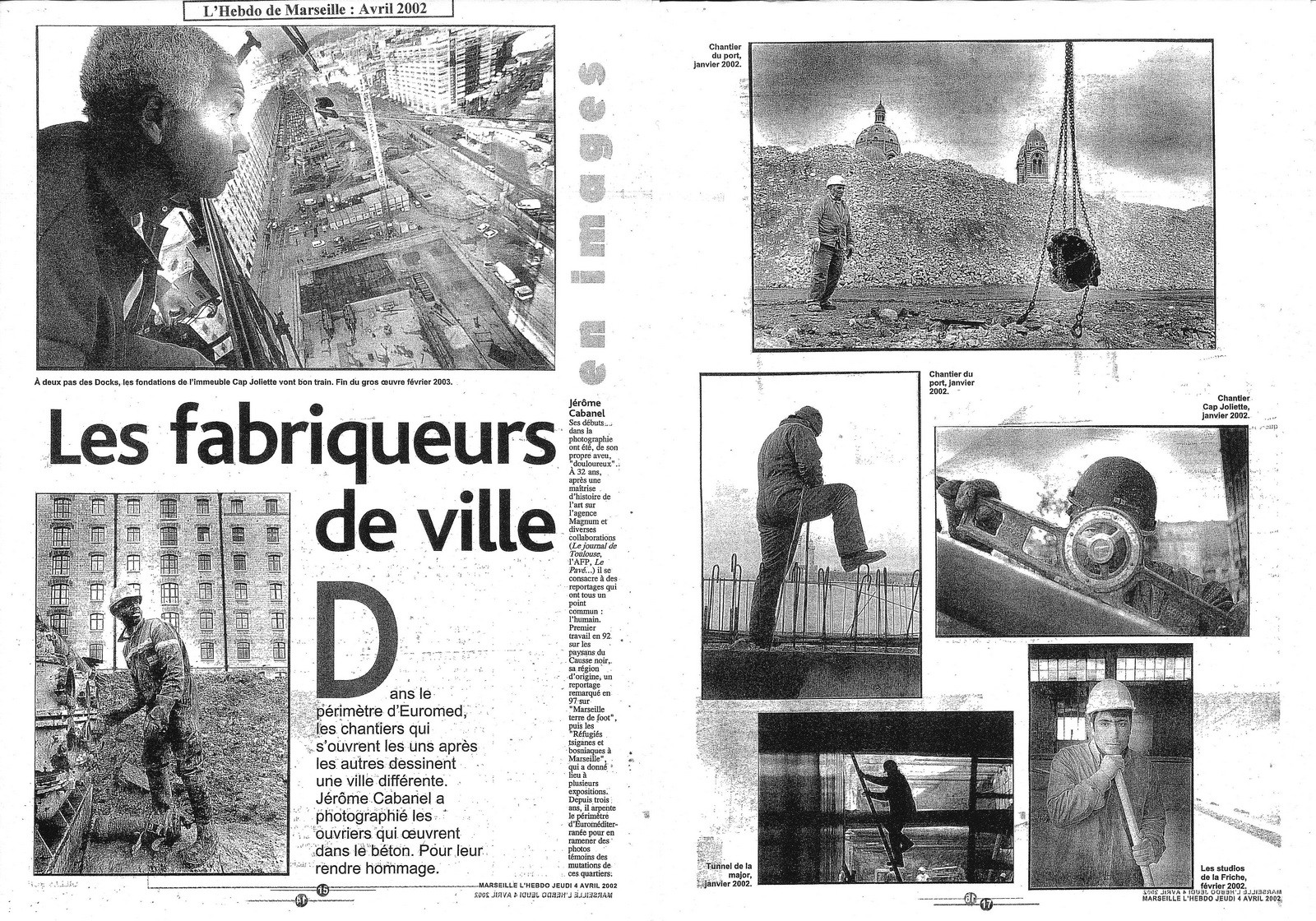 Marseille l'Hebdo du 4 avril 2002
